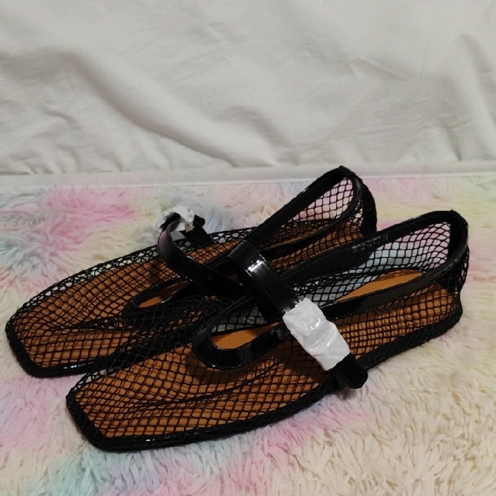 (#12) SALE! Vivianly Back Mesh Women's Ballet Shoes Sz.11